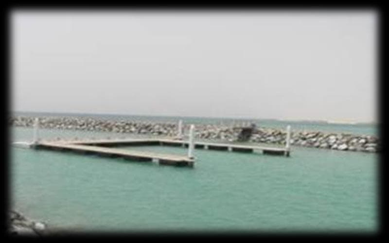 Al Yasat Ali Island marine structures, Abu Dhabi